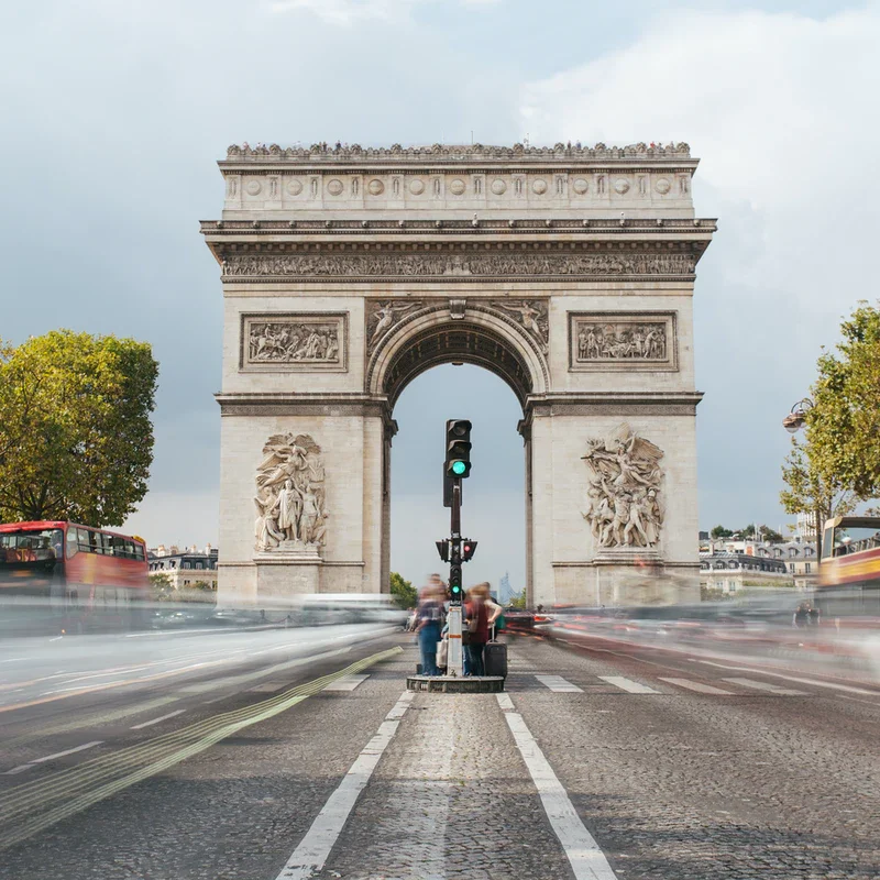 Arc de Thriomphe - Parijs
